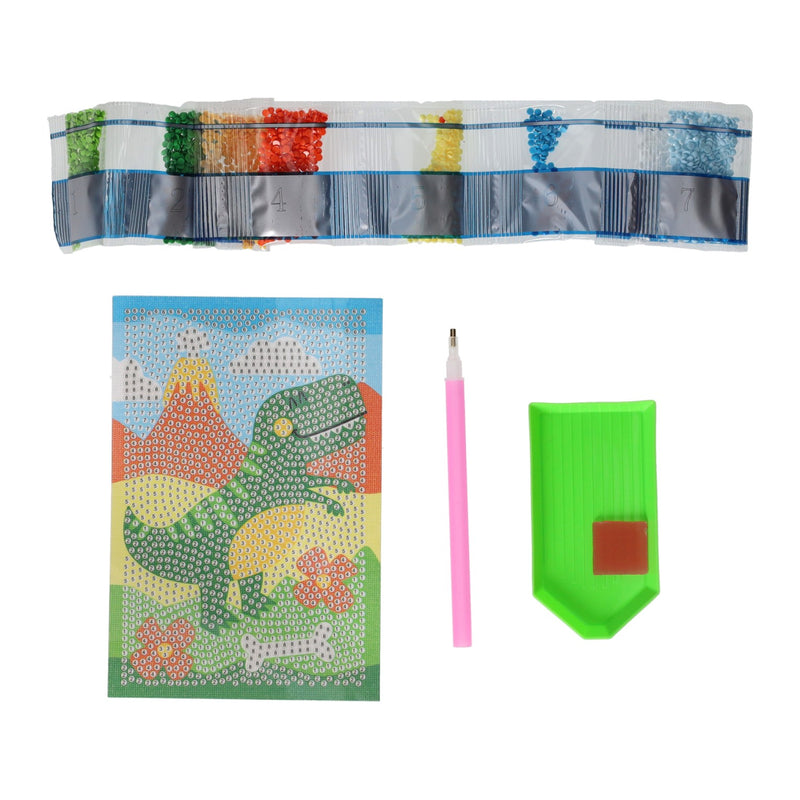 Cargue la imagen en el visor de la galería, Wins holland diamond painting - dinosaurus
