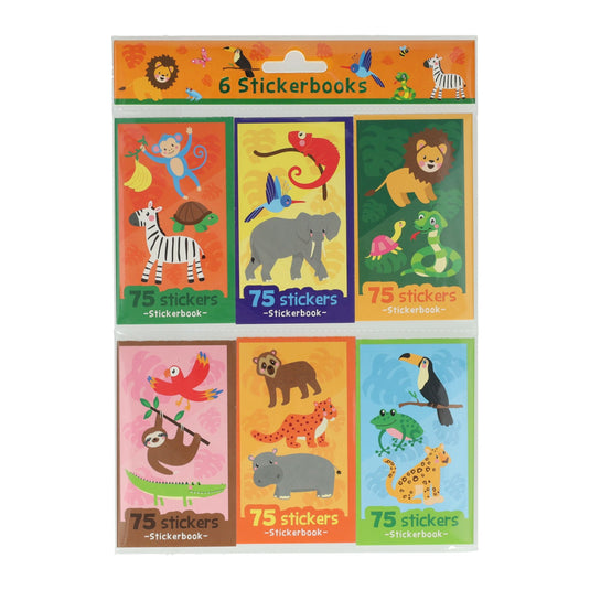 Wins holland sticker uitdeelboekjes wilde dieren, 6st.