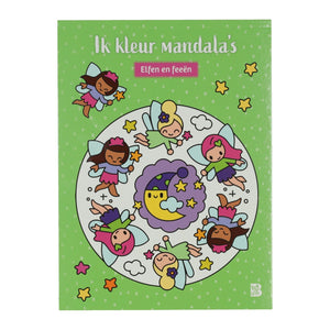 Wins holland mandala's kleuren elfen en feeen kleurboek