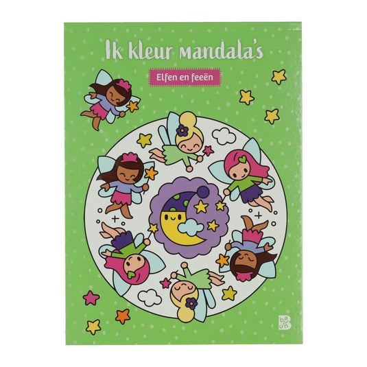 Wins holland mandala's kleuren elfen en feeen kleurboek
