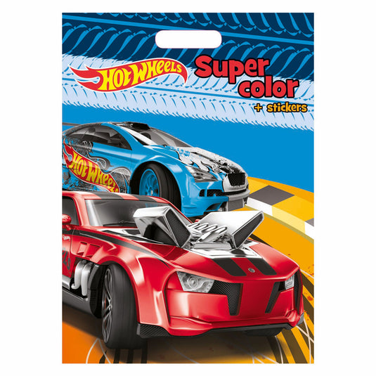 Boek specials nederland bv hot wheels kleurboek en stickers