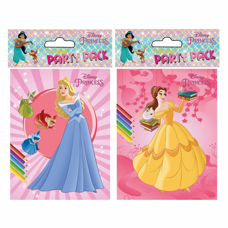 Load image into Gallery viewer, Boek specials nederland bv disney party kleurboekjes prinses, 6st.
