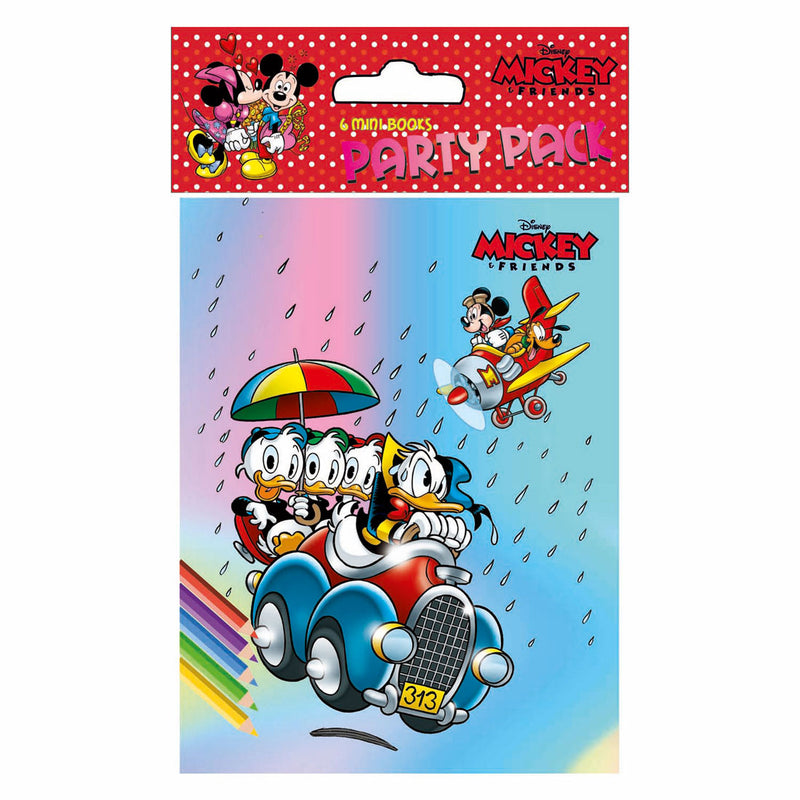 Load image into Gallery viewer, Boek specials nederland bv disney party kleurboekjes mickey, 6st.
