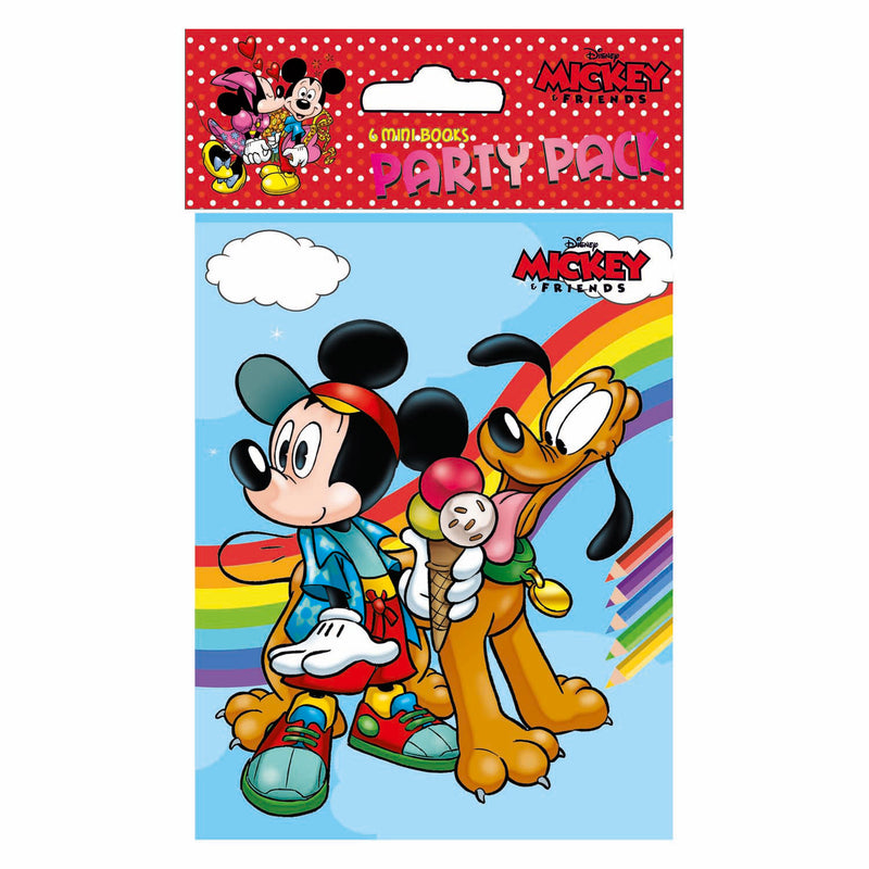 Load image into Gallery viewer, Boek specials nederland bv disney party kleurboekjes mickey, 6st.
