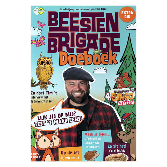 Boek specials nederland bv beestenbrigade doeboek extra dik