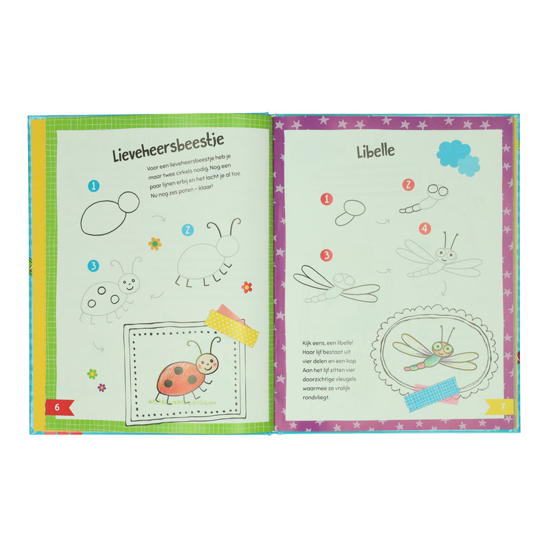 Load image into Gallery viewer, Wins holland de vrolijke tekenschool voor kinderen - stap voor stap
