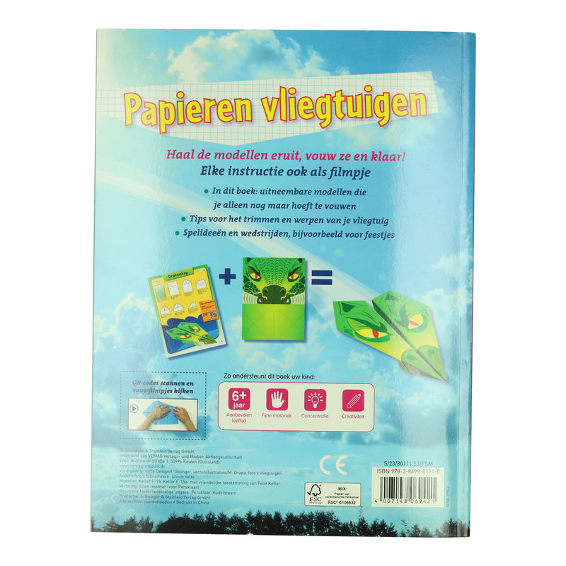 Load image into Gallery viewer, Wins holland papieren vliegtuigen - 19 vouwmodellen
