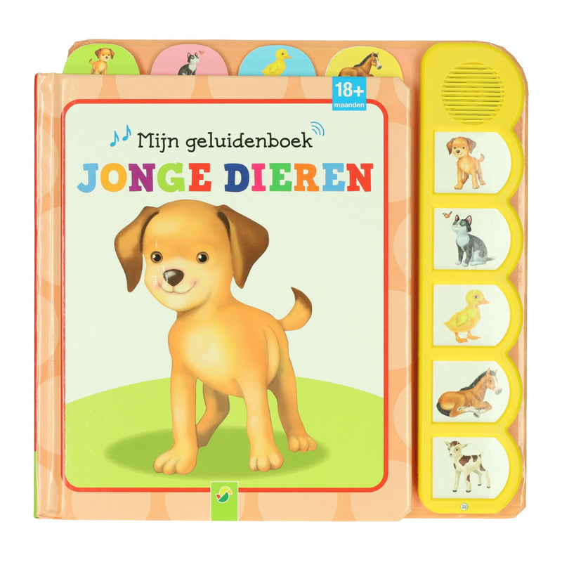 Load image into Gallery viewer, Wins holland mijn geluidenboek jonge dieren
