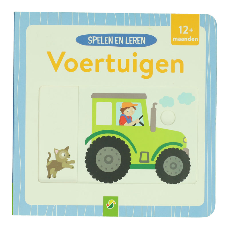 Load image into Gallery viewer, Wins holland schuifboekje spelen en leren voertuigen
