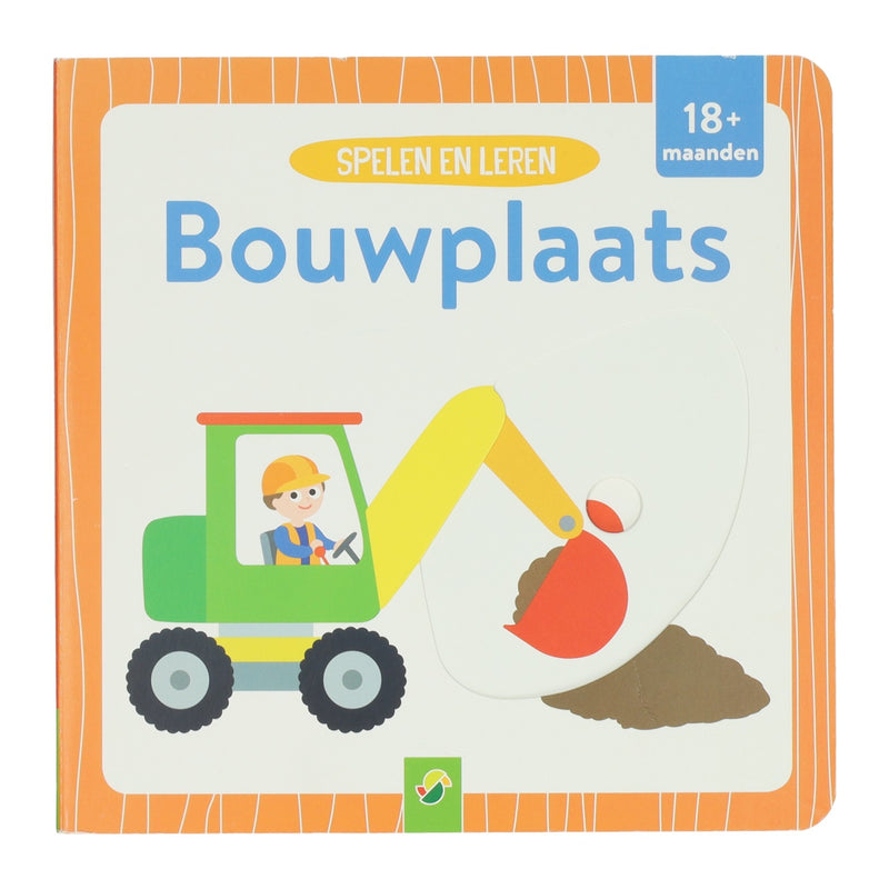 Load image into Gallery viewer, Wins holland schuifboekje spelen en leren bouwplaats

