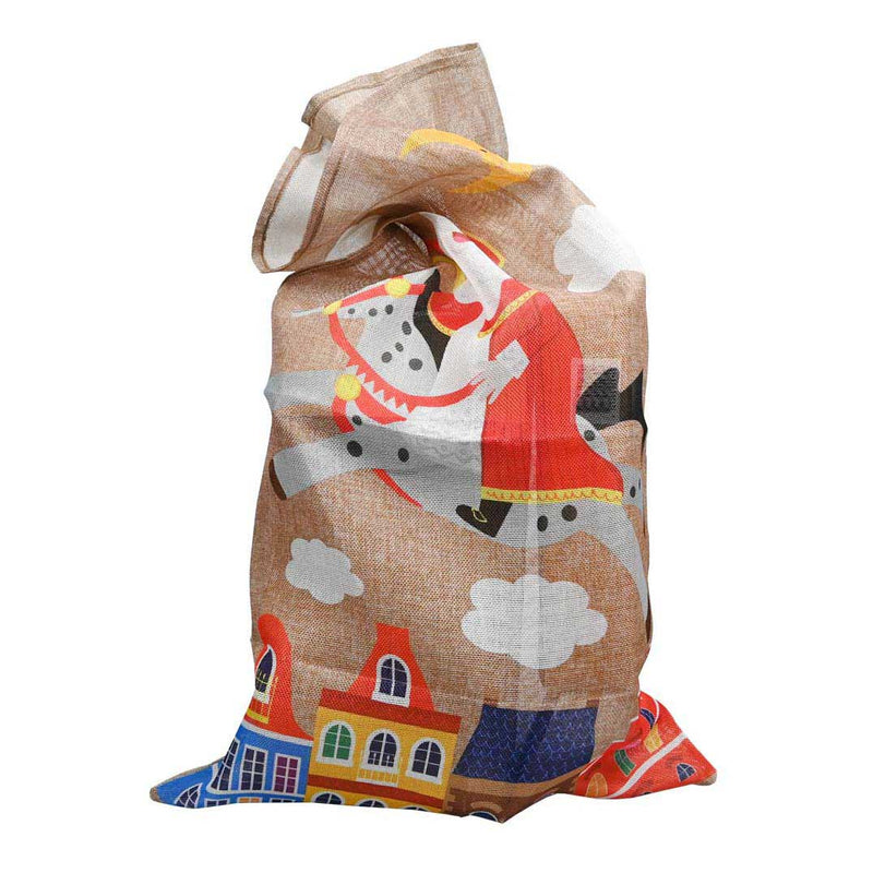 Load image into Gallery viewer, Wins holland jute zak sinterklaas 80x50cm
