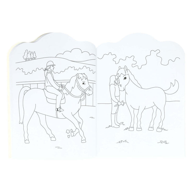 Load image into Gallery viewer, Wins holland kleurboek voor kinderen pony's en paarden, 96pag
