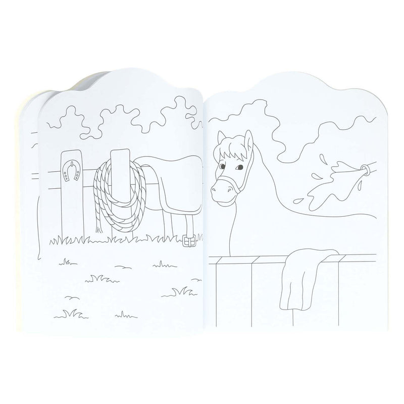 Load image into Gallery viewer, Wins holland kleurboek voor kinderen pony's en paarden, 96pag
