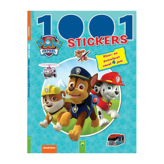 Wins holland 1001 stickerboek paw patrol