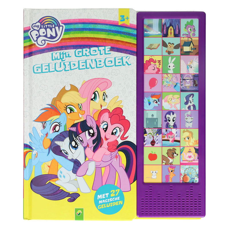 Afbeelding laden in galerijviewer, Wins holland mijn grote geluidenboek my little pony - met 27 geluiden
