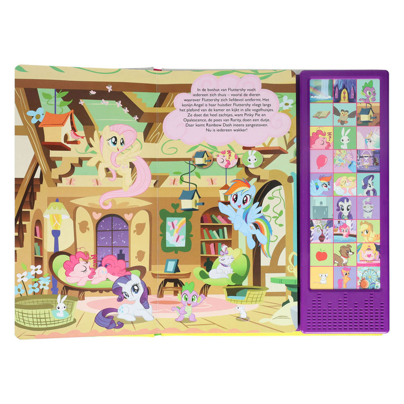 Afbeelding laden in galerijviewer, Wins holland mijn grote geluidenboek my little pony - met 27 geluiden
