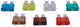 Dresselhaus assortiment zekeringen sb-mix 6 flat plug-in fuse sb-mix standard ato, 7 pcs.