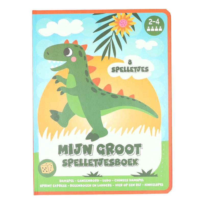 Laden Sie das Bild in Galerie -Viewer, Wins holland bordspellen boek 8 spellen dinosaurus - 3jr.
