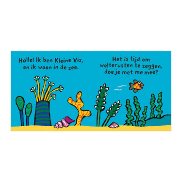 Boek specials nederland bv welterusten kleine vis kartonboek