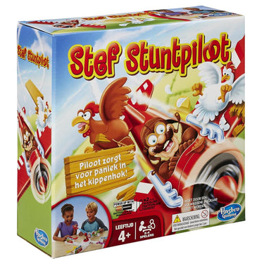 Hasbro stef stuntpiloot - bordspel