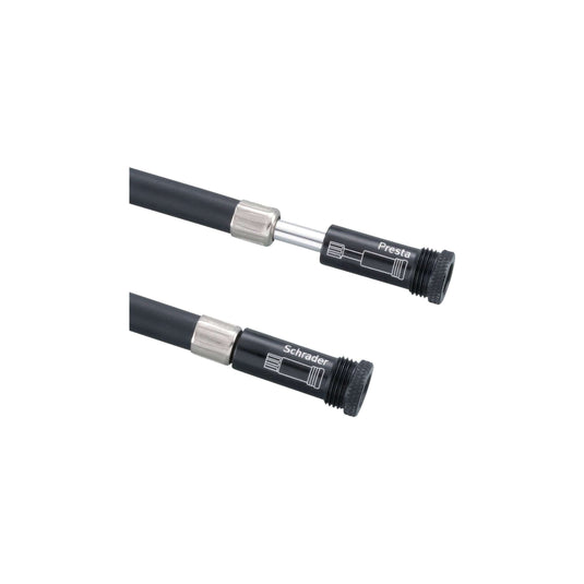 Topeak minipomp Race Rocket HP all black zwart