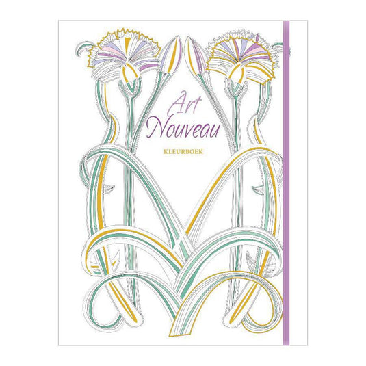 Rebo publishers art nouveau - kleurboek
