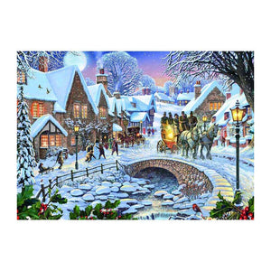 Rebo publishers legpuzzel winter village - 1000st.