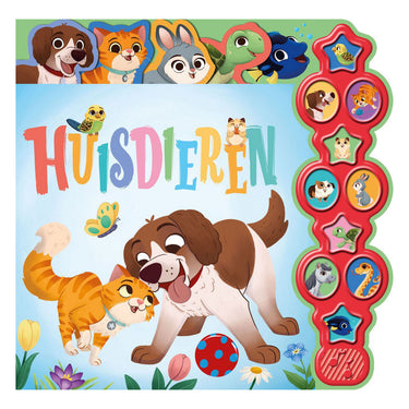 Rebo publishers huisdieren - 10 geluidenboek