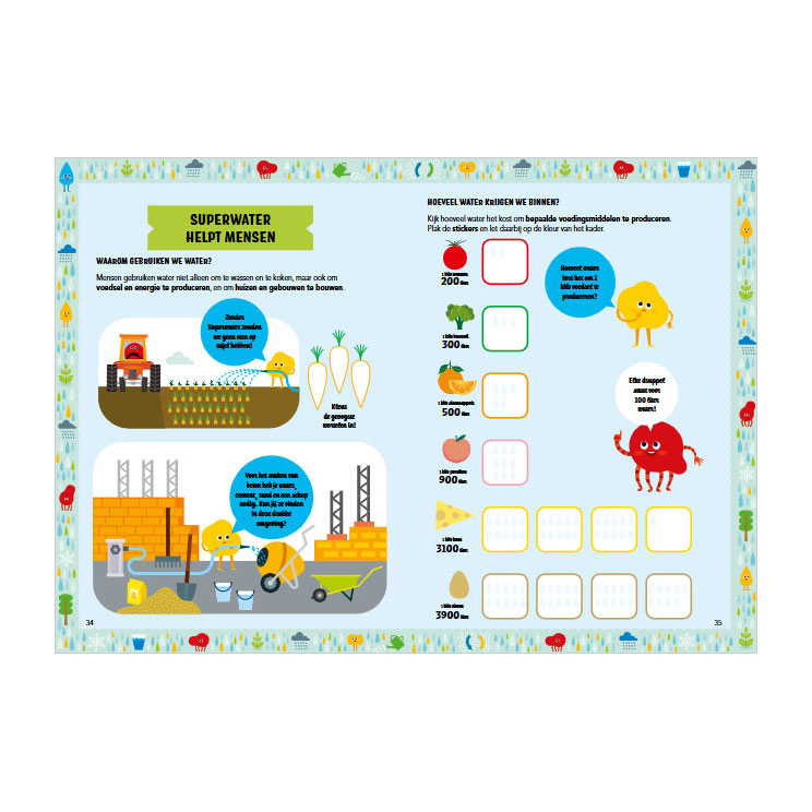 ギャラリービューアに画像をロードする, Rebo publishers water - gek op wetenschap met 100+ stickers
