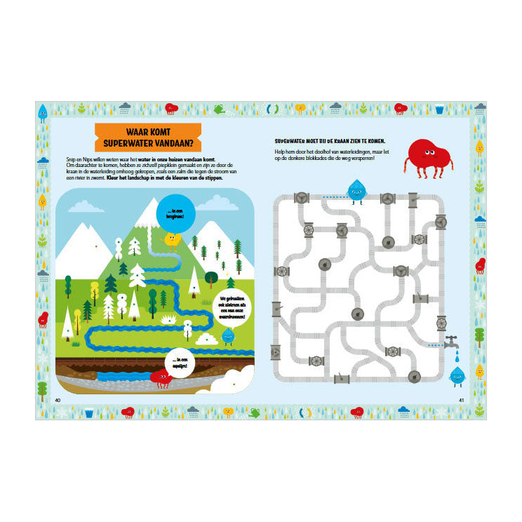ギャラリービューアに画像をロードする, Rebo publishers water - gek op wetenschap met 100+ stickers
