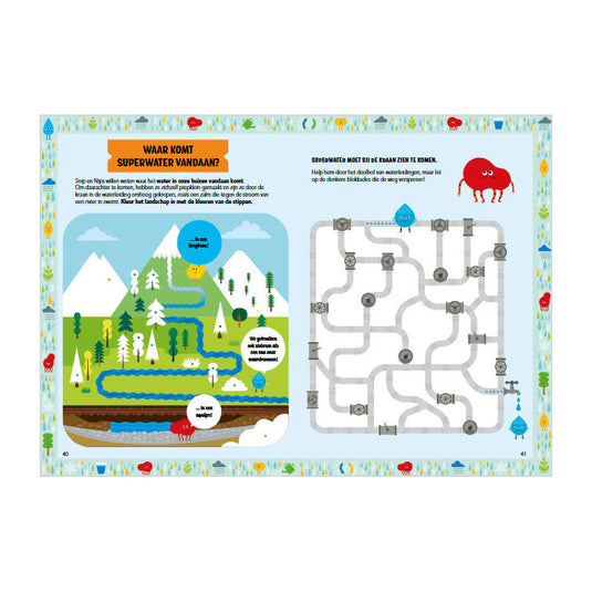 Rebo publishers water - gek op wetenschap met 100+ stickers