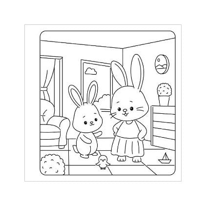 ギャラリービューアに画像をロードする, Rebo publishers cuddly friends - cute cozy coloring 6+
