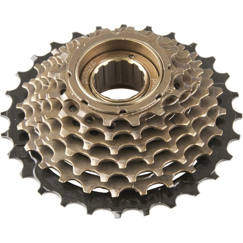 Primax e freewheel 7 speed 14-28t zwart-bruin in box