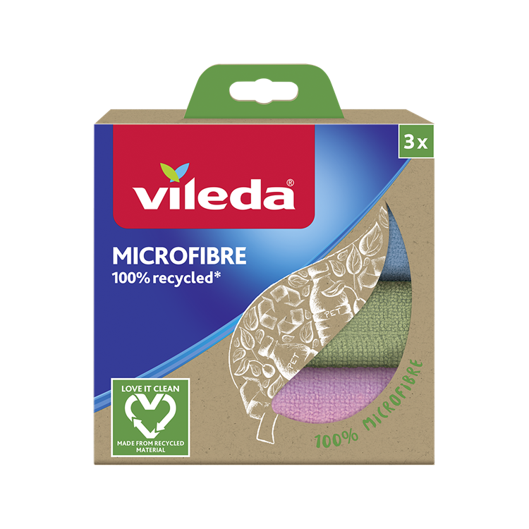 ギャラリービューアに画像をロードする, Vileda microfibre gerecycleerde microvezeldoek
