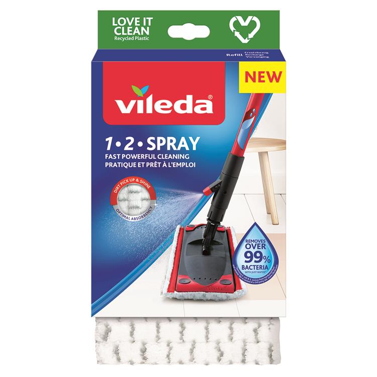 Afbeelding laden in galerijviewer, Vileda 1.2.spray vervanging - microvezelpad voor 12 spray systeem - 1 stuk
