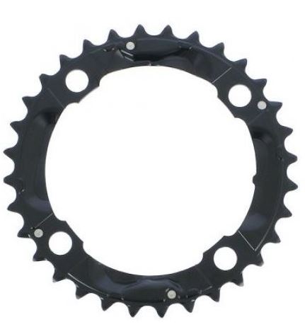 Load image into Gallery viewer, Shimano kettingblad Deore 9V 4-arm Y1LD98080 zwart 32T
