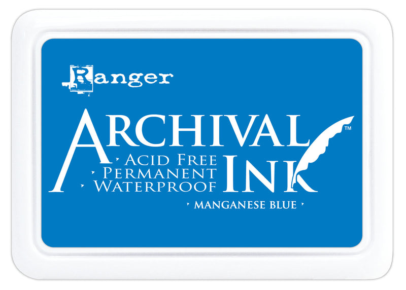 Load image into Gallery viewer, Ranger ink ranger • archival ink pad manganese blue
