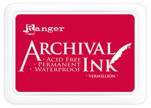 Ranger ink ranger • archival ink pad vermillion