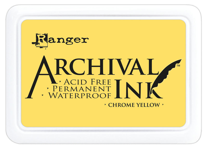 Load image into Gallery viewer, Ranger ink ranger • archival ink pad chrome yellow
