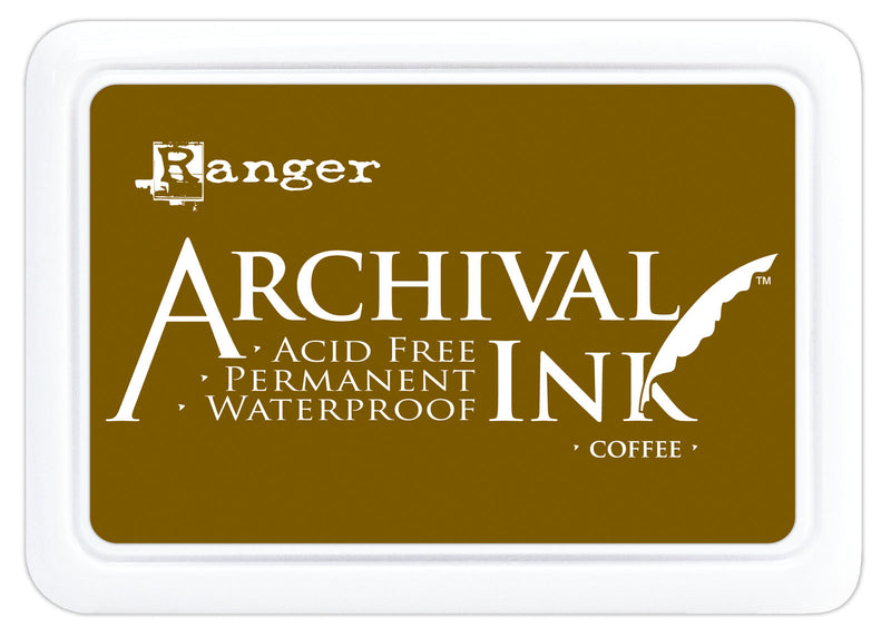 Load image into Gallery viewer, Ranger ink ranger • archival ink pad coffee
