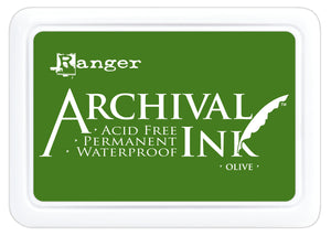 Ranger ink ranger • archival ink pad olive