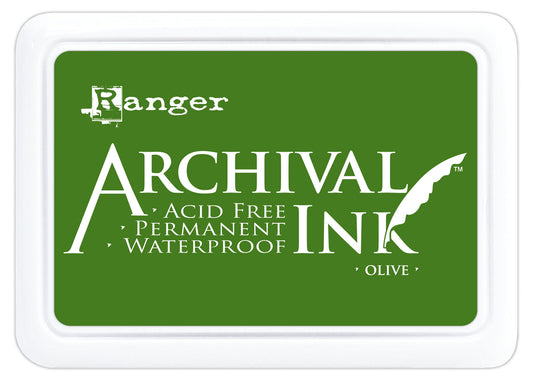 Ranger ink ranger • archival ink pad olive