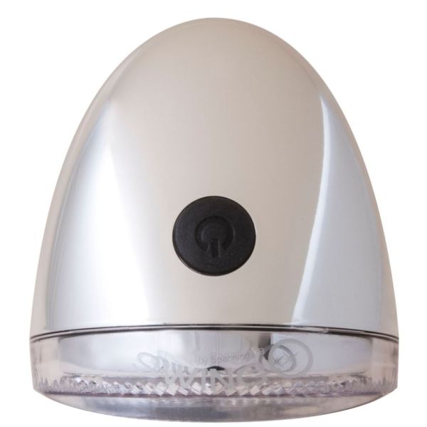 Load image into Gallery viewer, Spanninga koplamp Swingo XDOc aan uit dynamo 20 lux chroom
