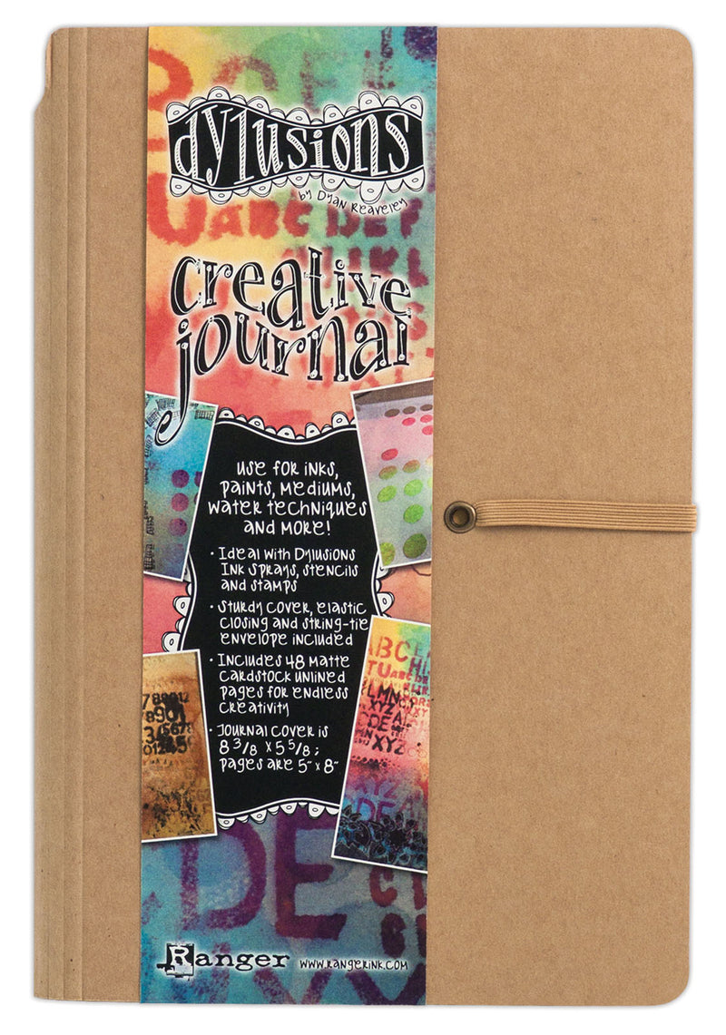 Load image into Gallery viewer, Ranger ink ranger • dylusions creative journal small 13x20cm bruin
