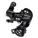 Tourney TY300 achterderailleur 6 7-speed met haak zwart