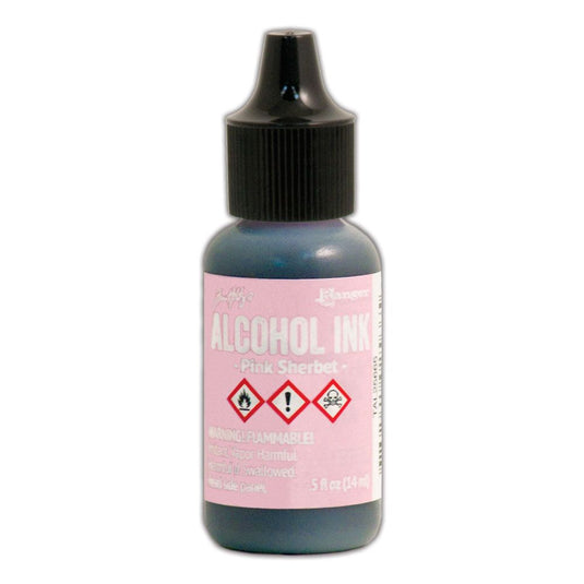 Ranger ink ranger • tim holtz alcohol ink pink sherbet 14ml