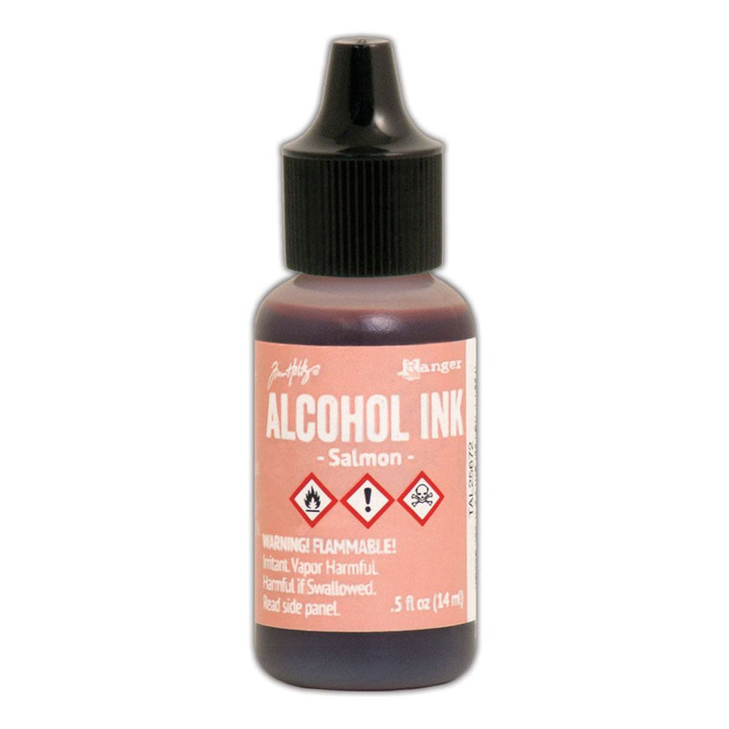 Load image into Gallery viewer, Ranger ink ranger • tim holtz alcohol ink salmon 14ml
