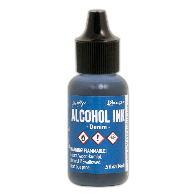 Load image into Gallery viewer, Ranger ink ranger • tim holtz alcohol ink denim 14ml
