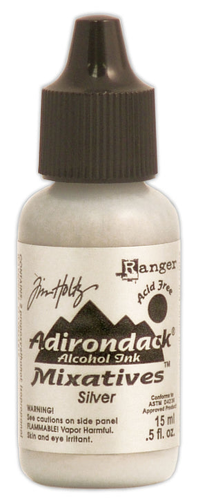 Ranger ink ranger • tim holtz adirondack alcohol ink mixatives silver 15ml