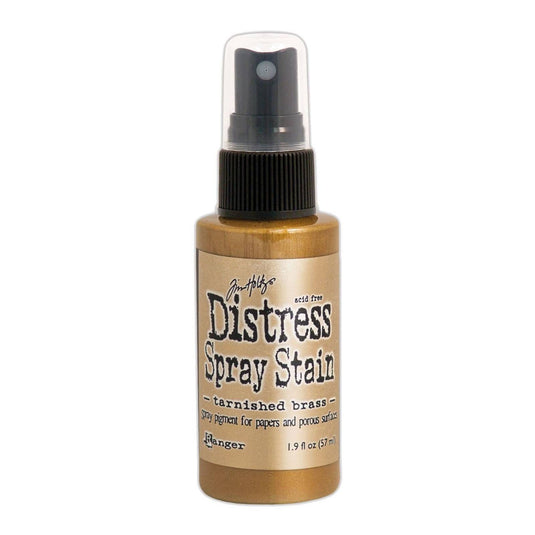 Ranger ink ranger • tim holtz distress spray stain tarnished brass